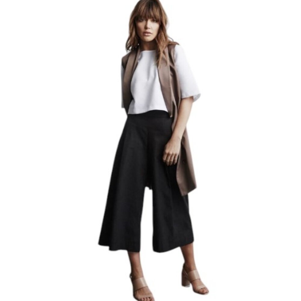 Forever 21 black culottes size L